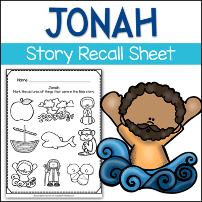 Jonah: Christian Preschool Activities - PreKinders Preschool Activities