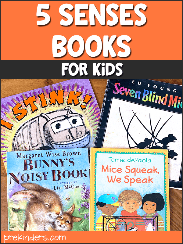 5 senses books for kids