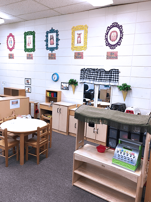 house center preschool classroom
