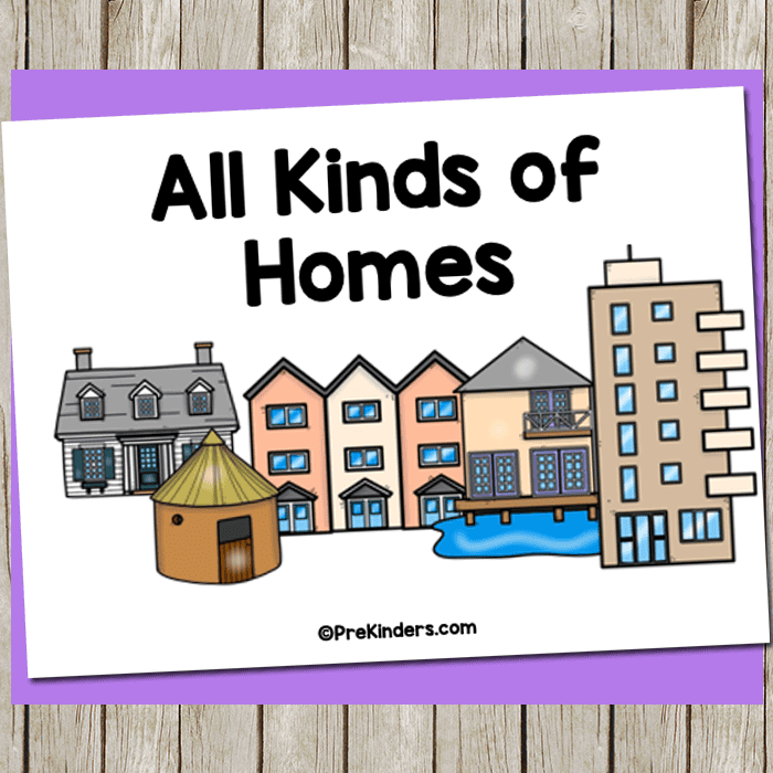 All Kinds of Homes Book